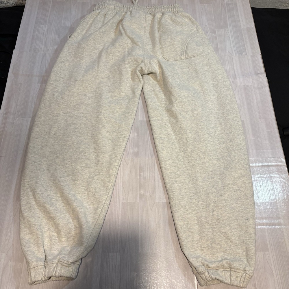 YoungLA Joggers Men Small Gray Sweatpants Baggy Oversized Streetwear Marshmallow - Picture 10 of 12